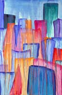 Rainy Day Oil on Canvas