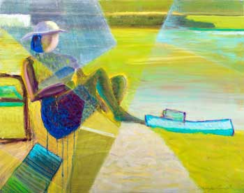 Relaxing on the Beach