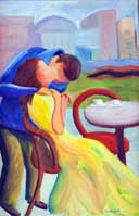 Cold Cappuccino Oil on Canvas