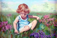 In the Meadow Oil on Canvas