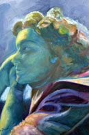 Waiting Oil on Canvas